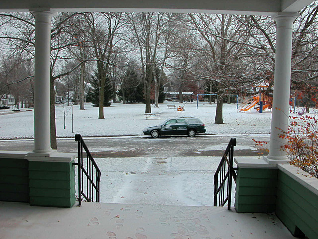 First Snowfall, Cedar Falls, Iowa, Nov. 15th, 2005