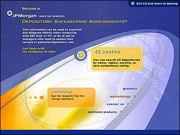 jpmorgan cd rom homepage